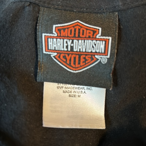 Vintage Women’s Gettysburg Harley Davidson Santa Clause T-shirt Size M. - Picture 5 of 5